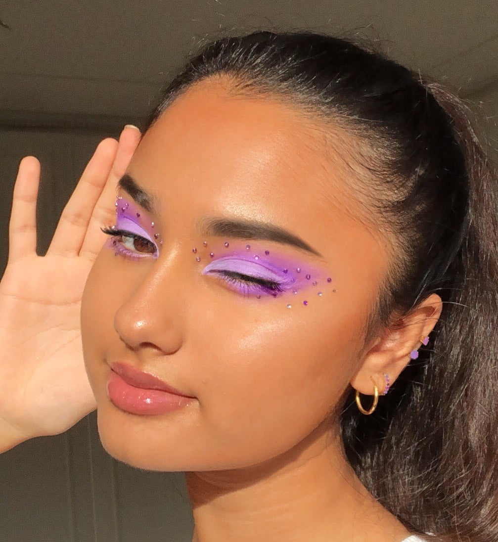 Fade Into Hue - Rosy Runway Eye Style