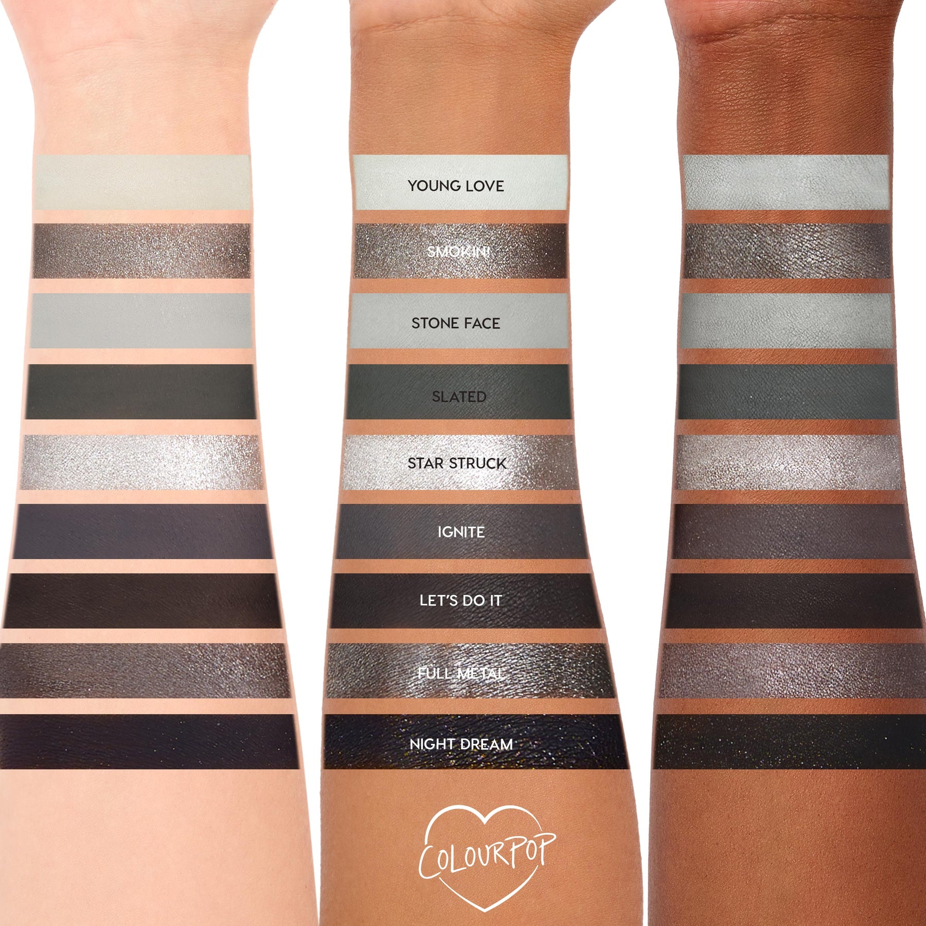 Blowin' Smoke - Velvety Studio Eye Look
