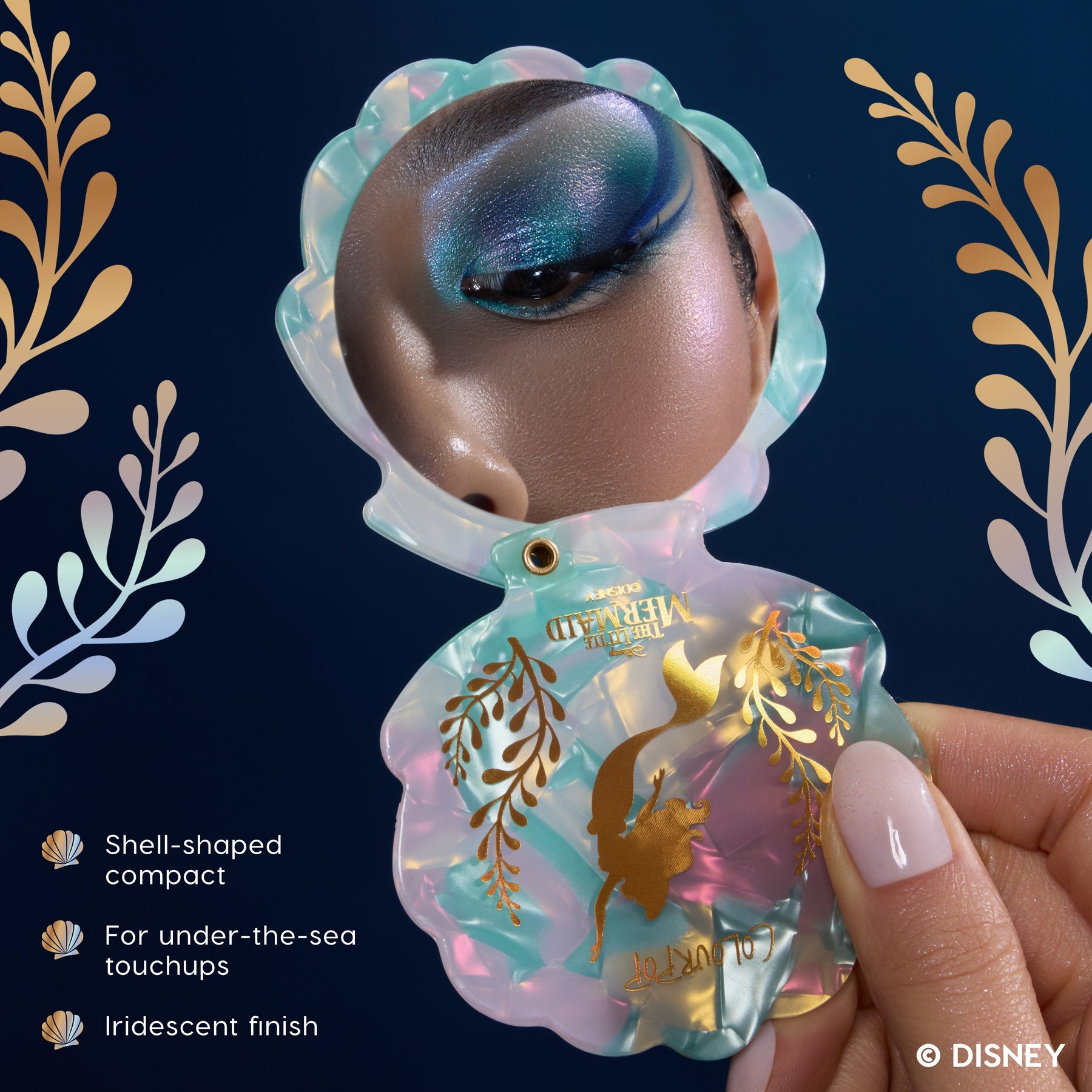 The Little Mermaid Mirror - Gentle Technique Artistry Control