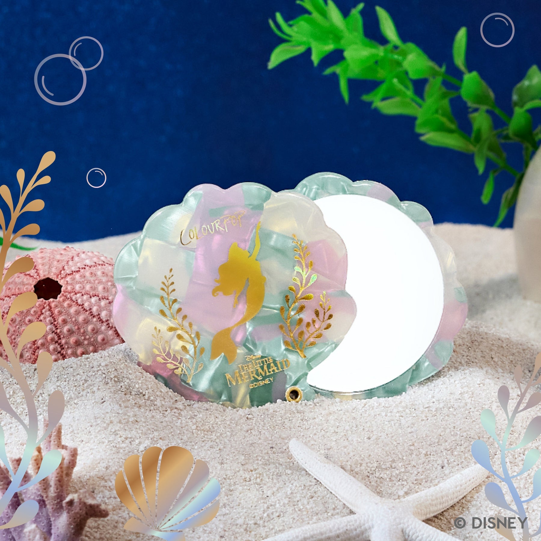 The Little Mermaid Mirror - Gentle Technique Artistry Control