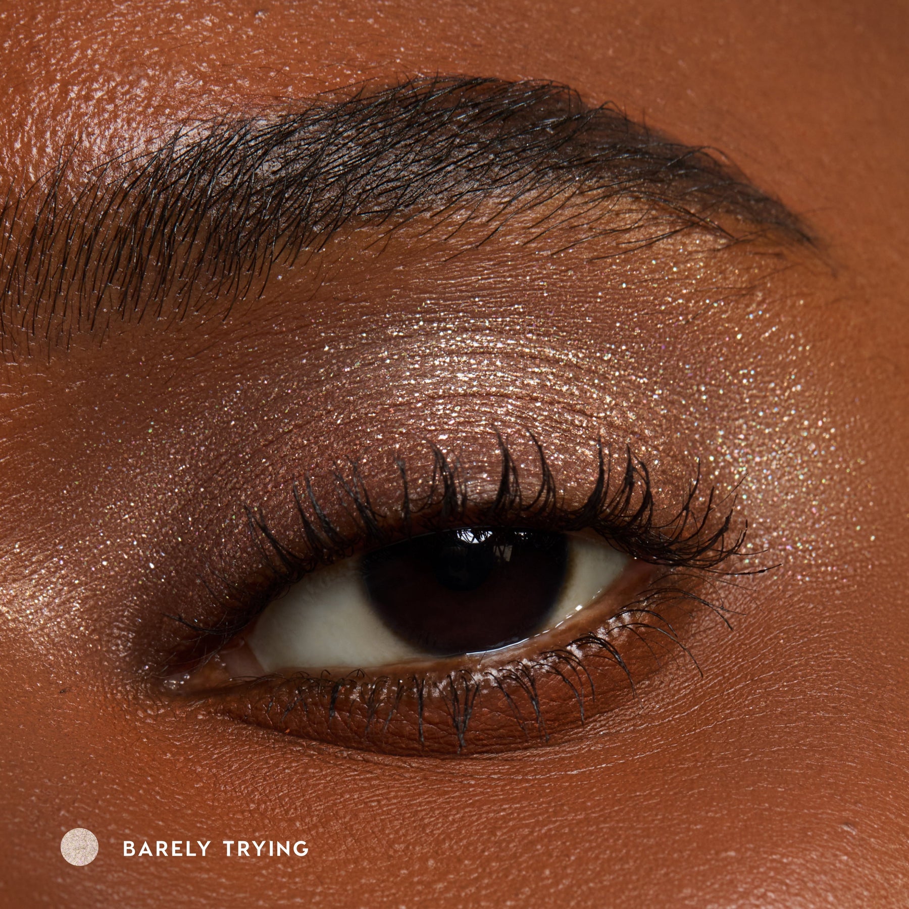 Barely Trying - Polished Romantic Eye Definition