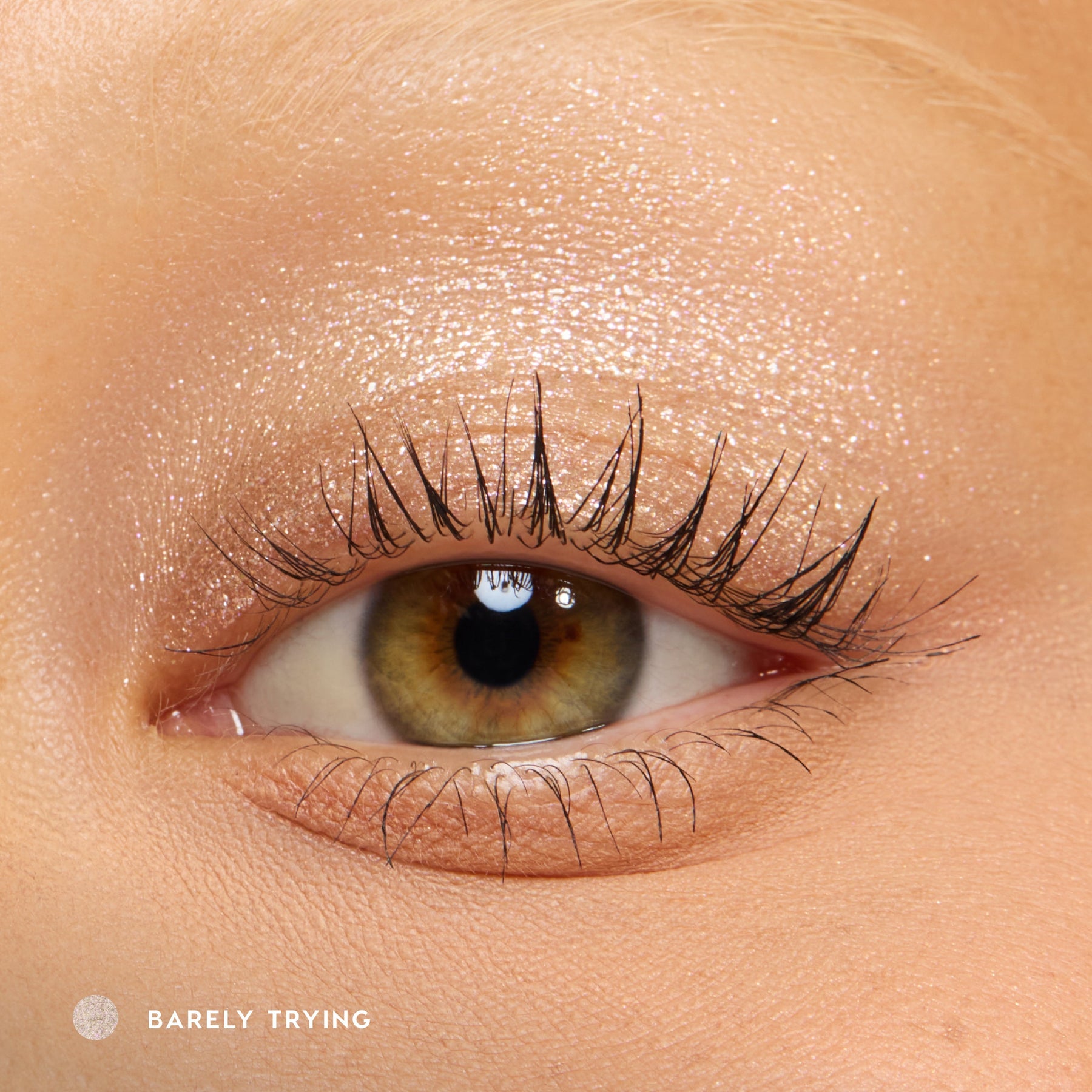 Barely Trying - Polished Romantic Eye Definition