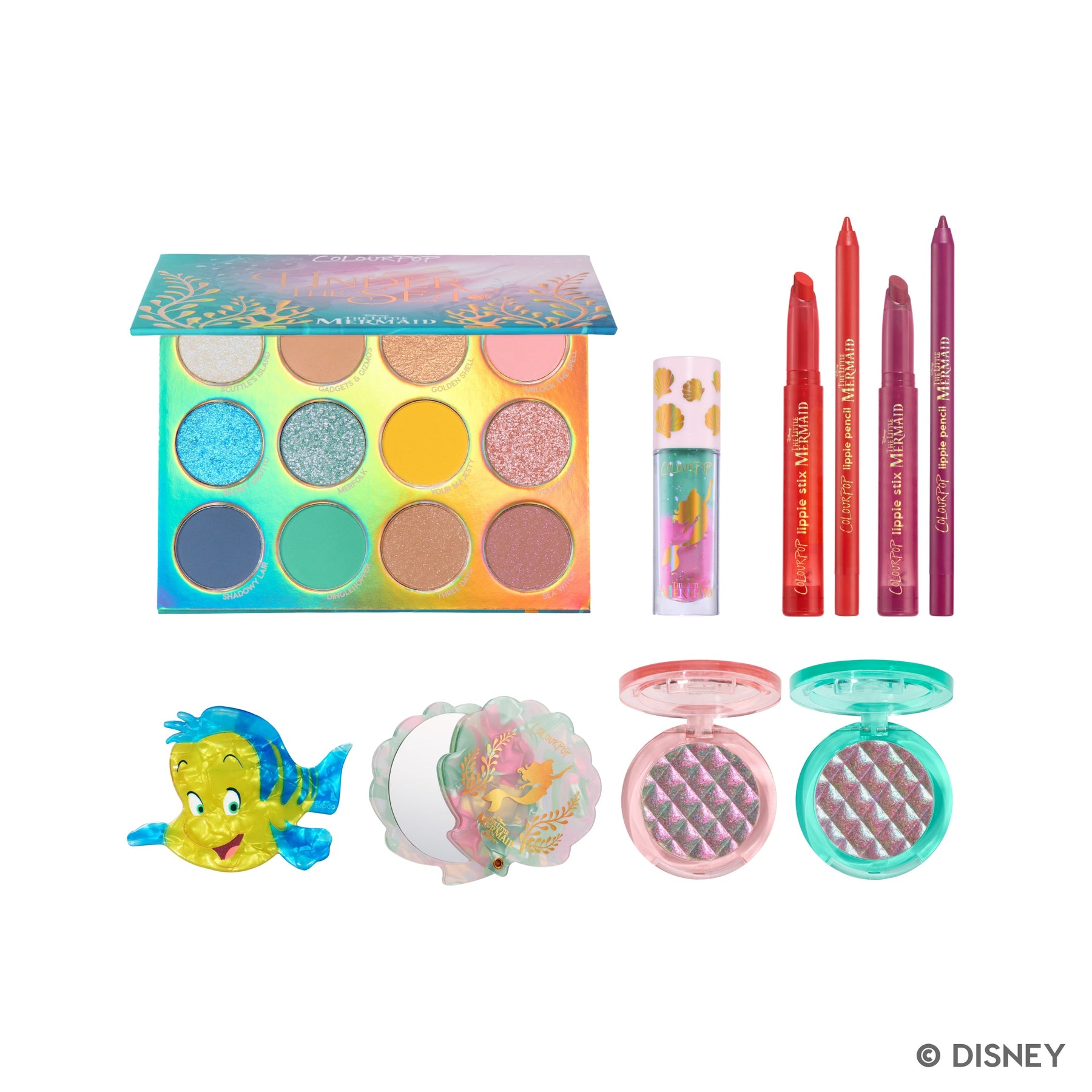 and The Little Mermaid - Prismatic Curated Beauty Edit