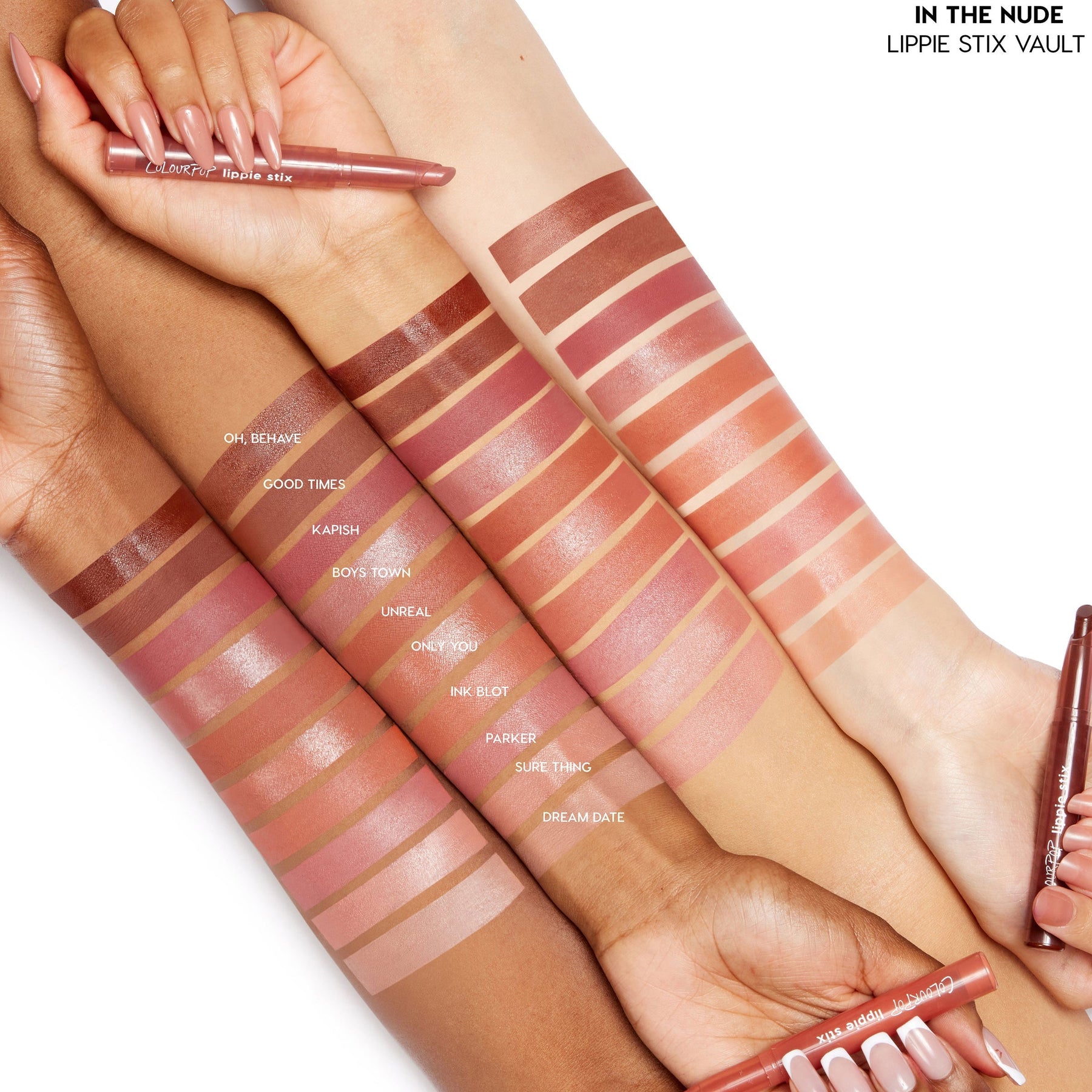 In the Nude - Graceful Daytime Lip Lineup
