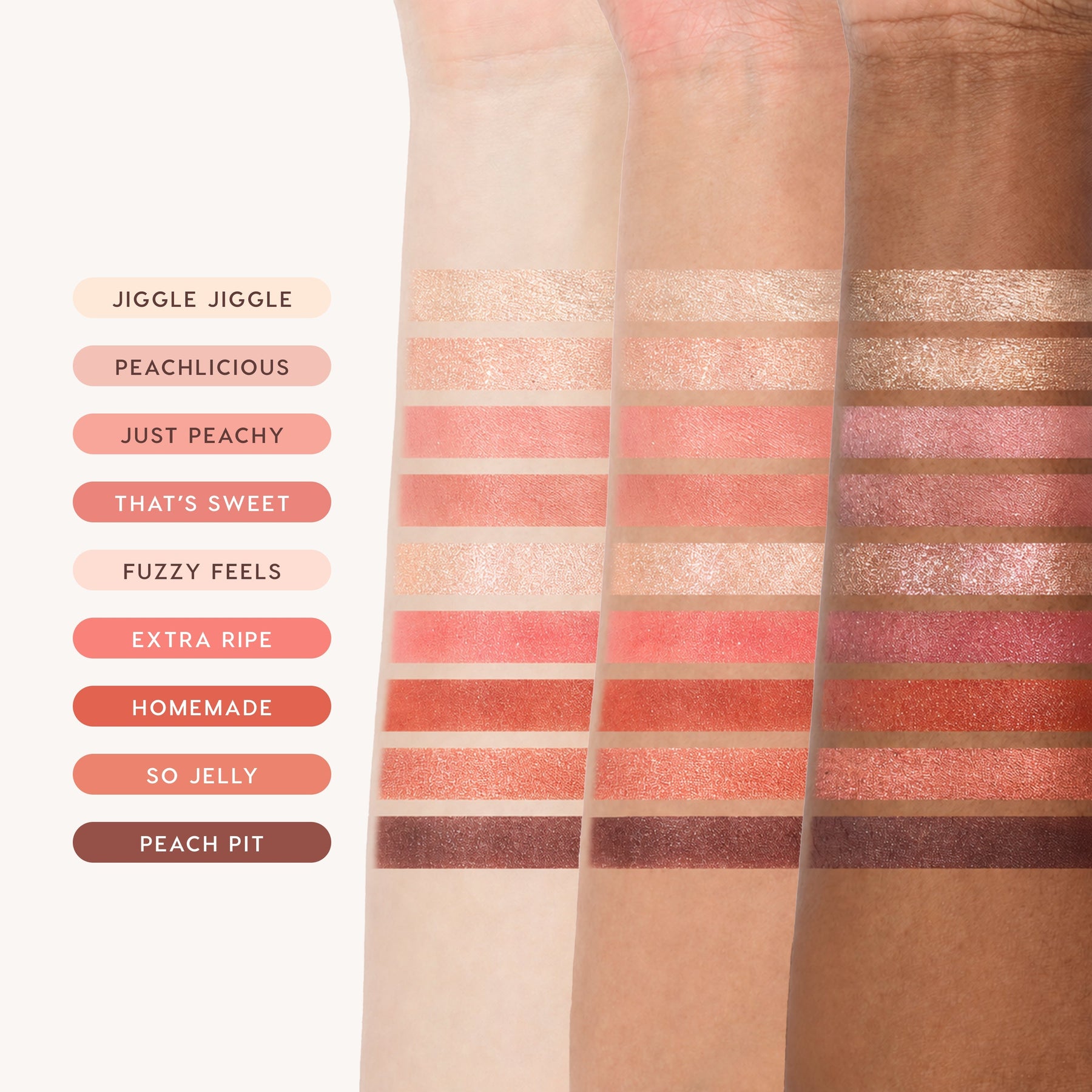 Peachy Perfection - Velvety Festive Beauty Trio